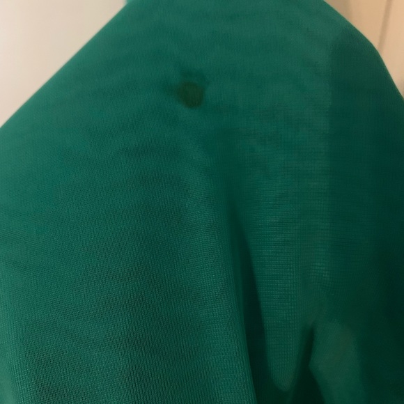 Strapless teal formal dress - Picture 4 of 4